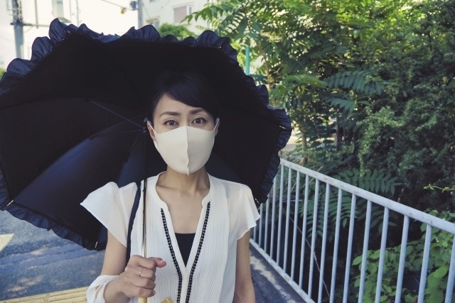 マスク　熱中症対策