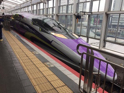 エバンゲリオン、新幹線、こだま、ひかり、