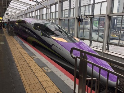 エバンゲリオン、新幹線、こだま、初動負荷