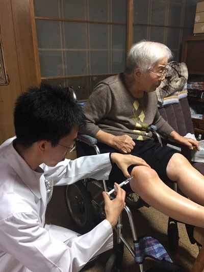 往診、ヒアルロン酸、膝関節注射、善通寺ふ