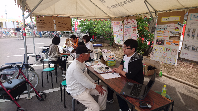 善通寺東部公民館祭り 参加 ふじた医院